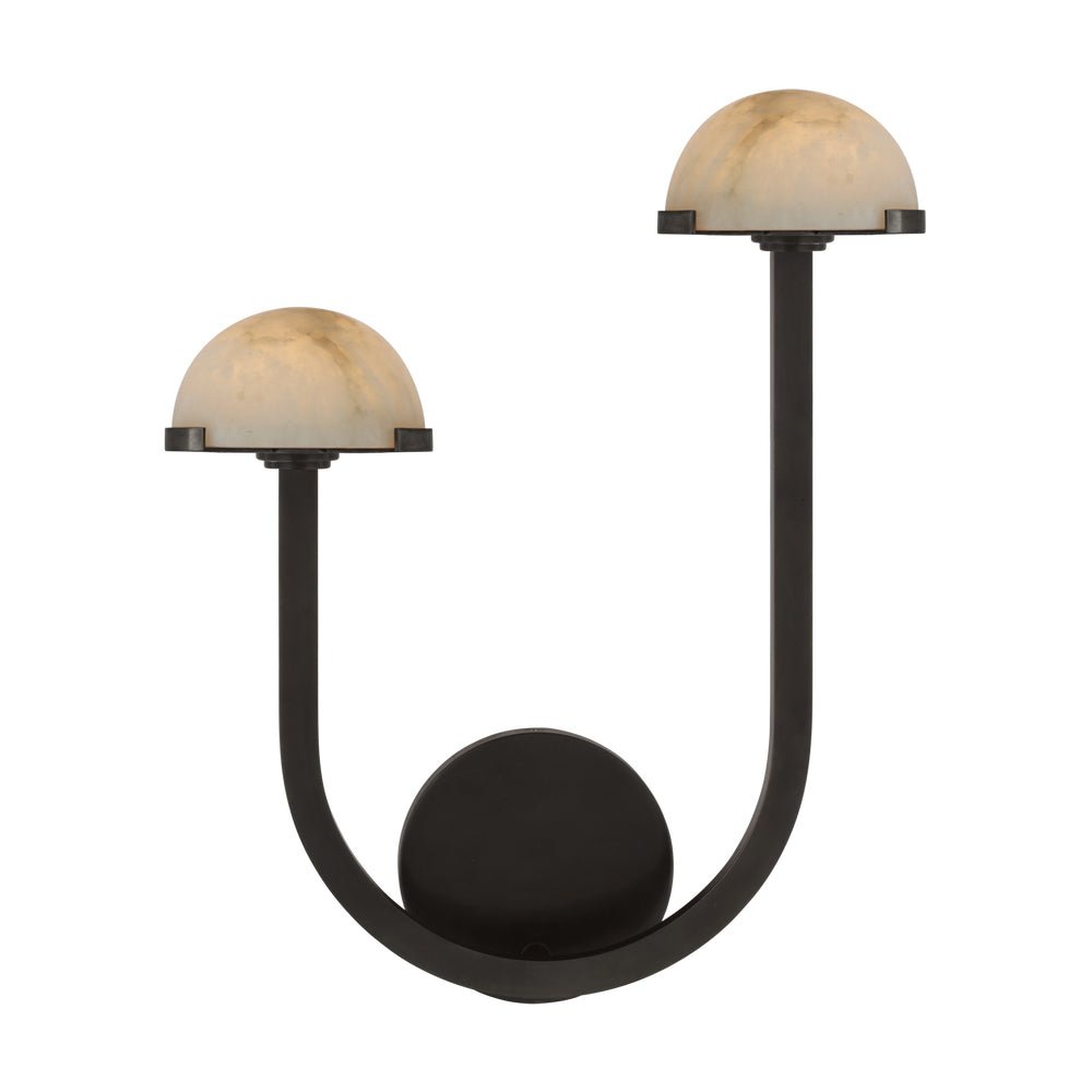 Luste Wall Lamp Asymmetrical Alabaster