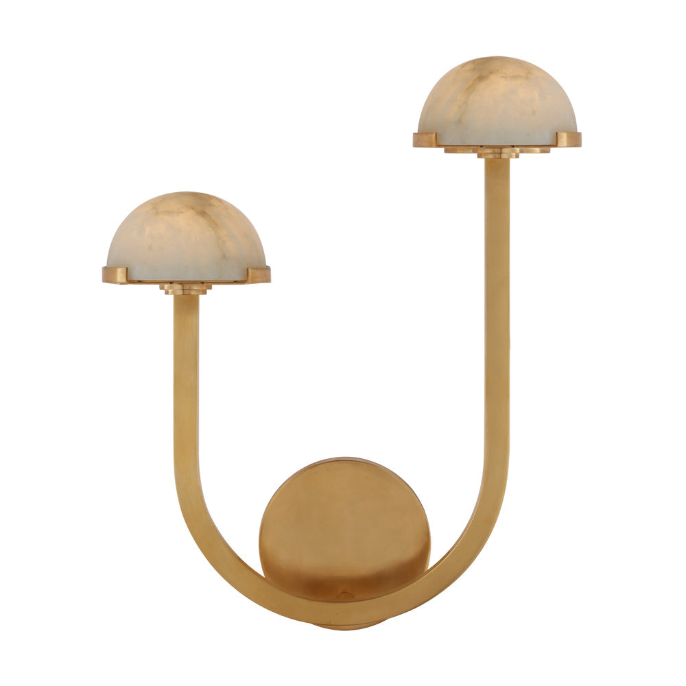 Luste Wall Lamp Asymmetrical Alabaster