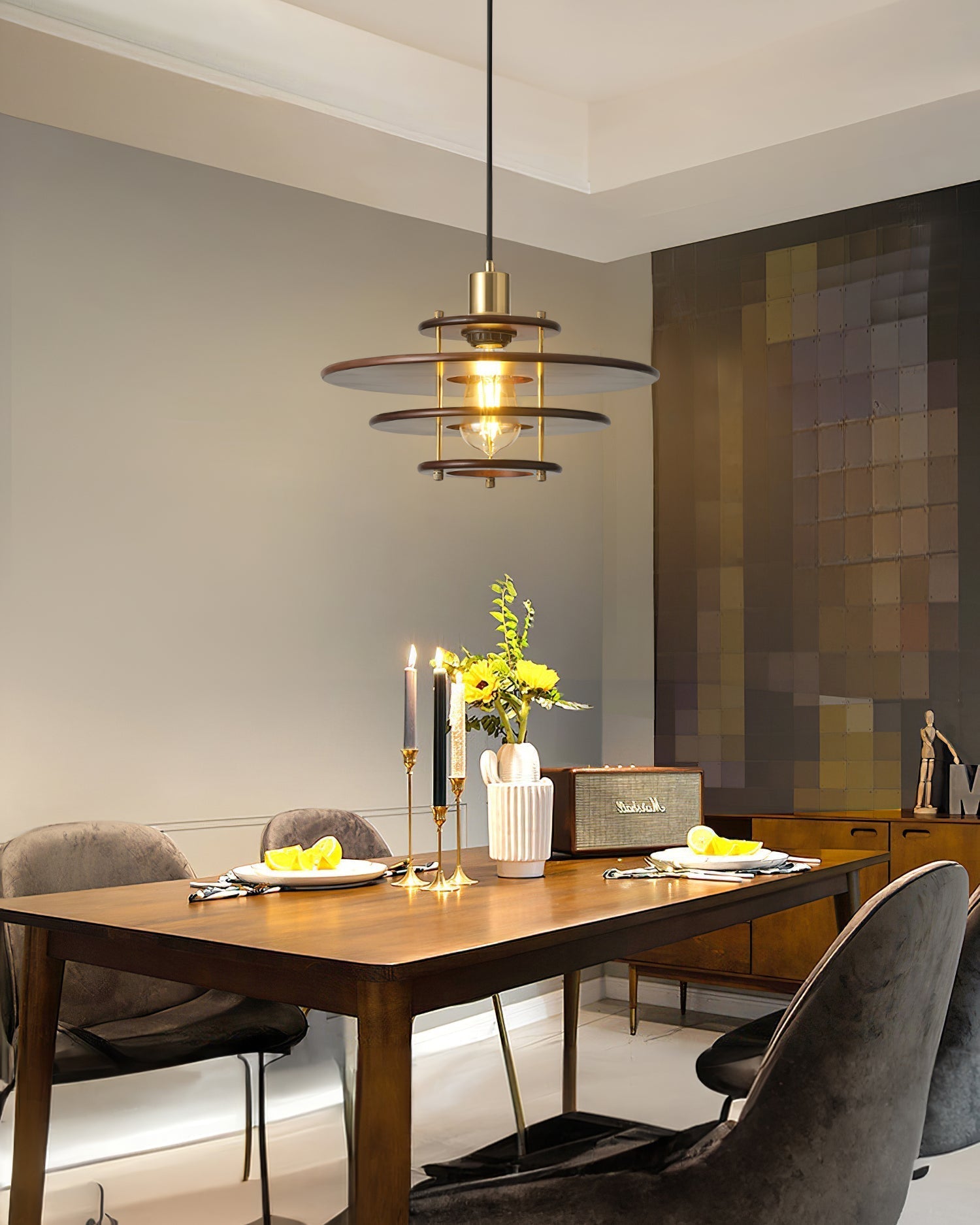 Ximena Modern Pendant Light-Neutral Decor