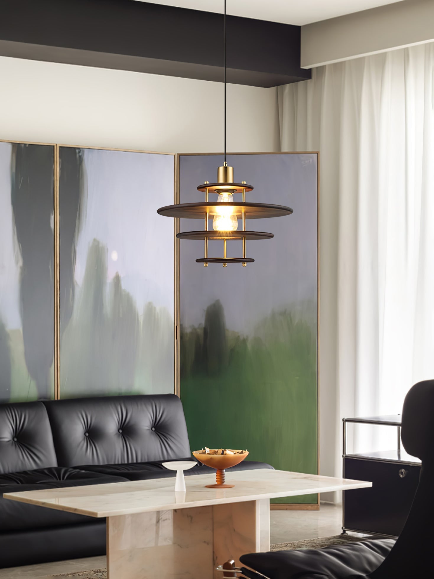 Ximena Modern Pendant Light-Neutral Decor