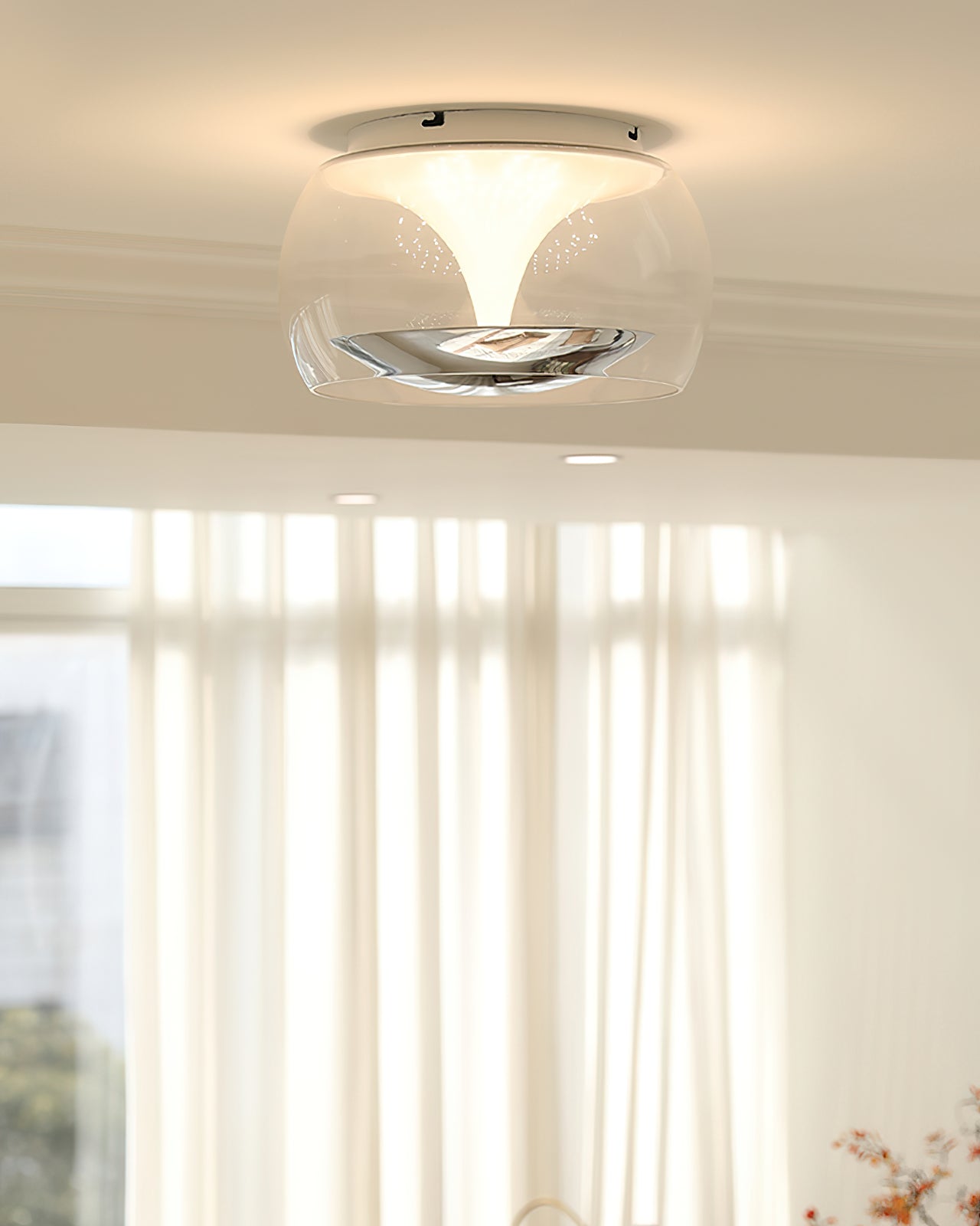 Eshair Nordic Art Pendulum Glass Ceiling Light-Neutral Decor