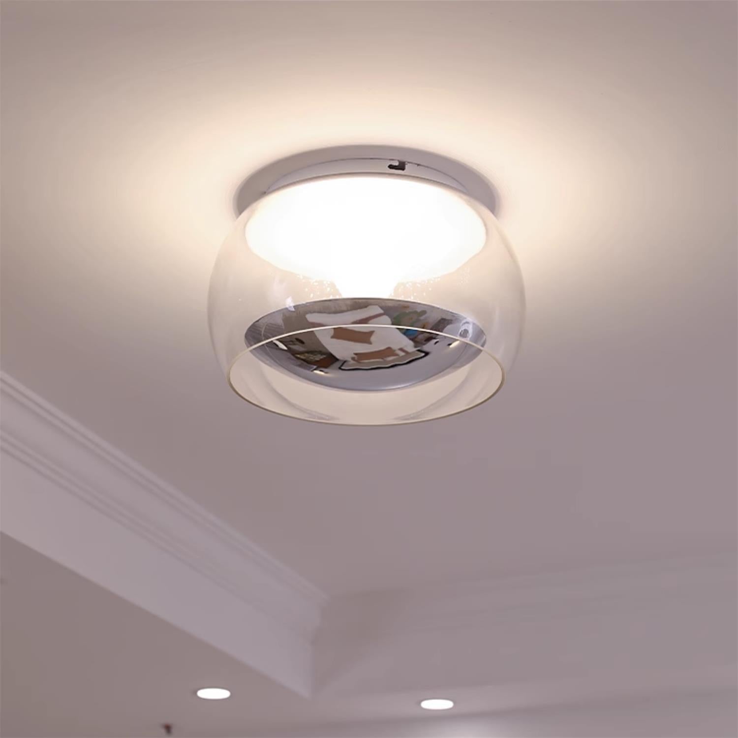 Eshair Nordic Art Pendulum Glass Ceiling Light-Neutral Decor