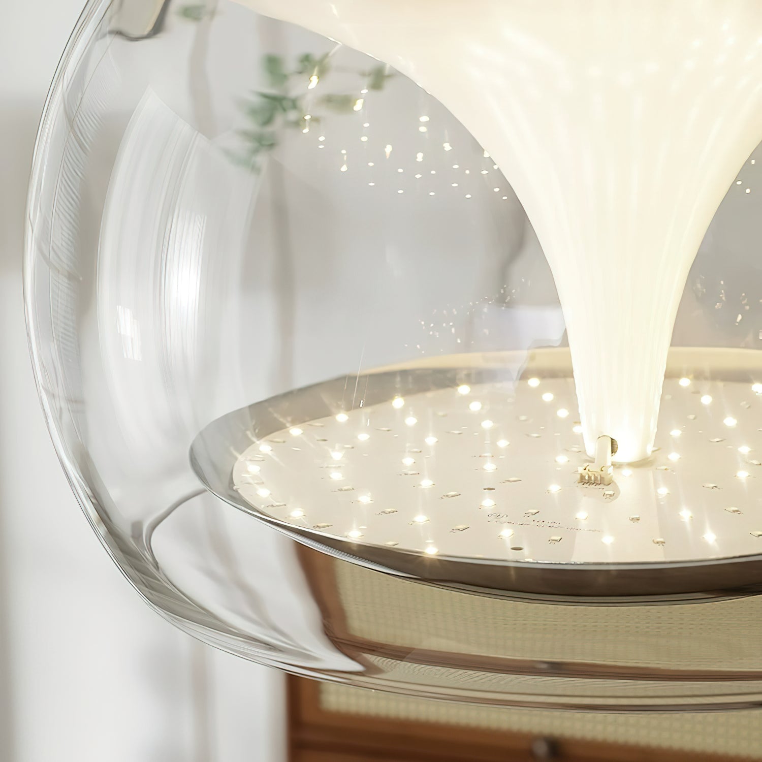 Eshair Nordic Art Pendulum Glass Ceiling Light-Neutral Decor