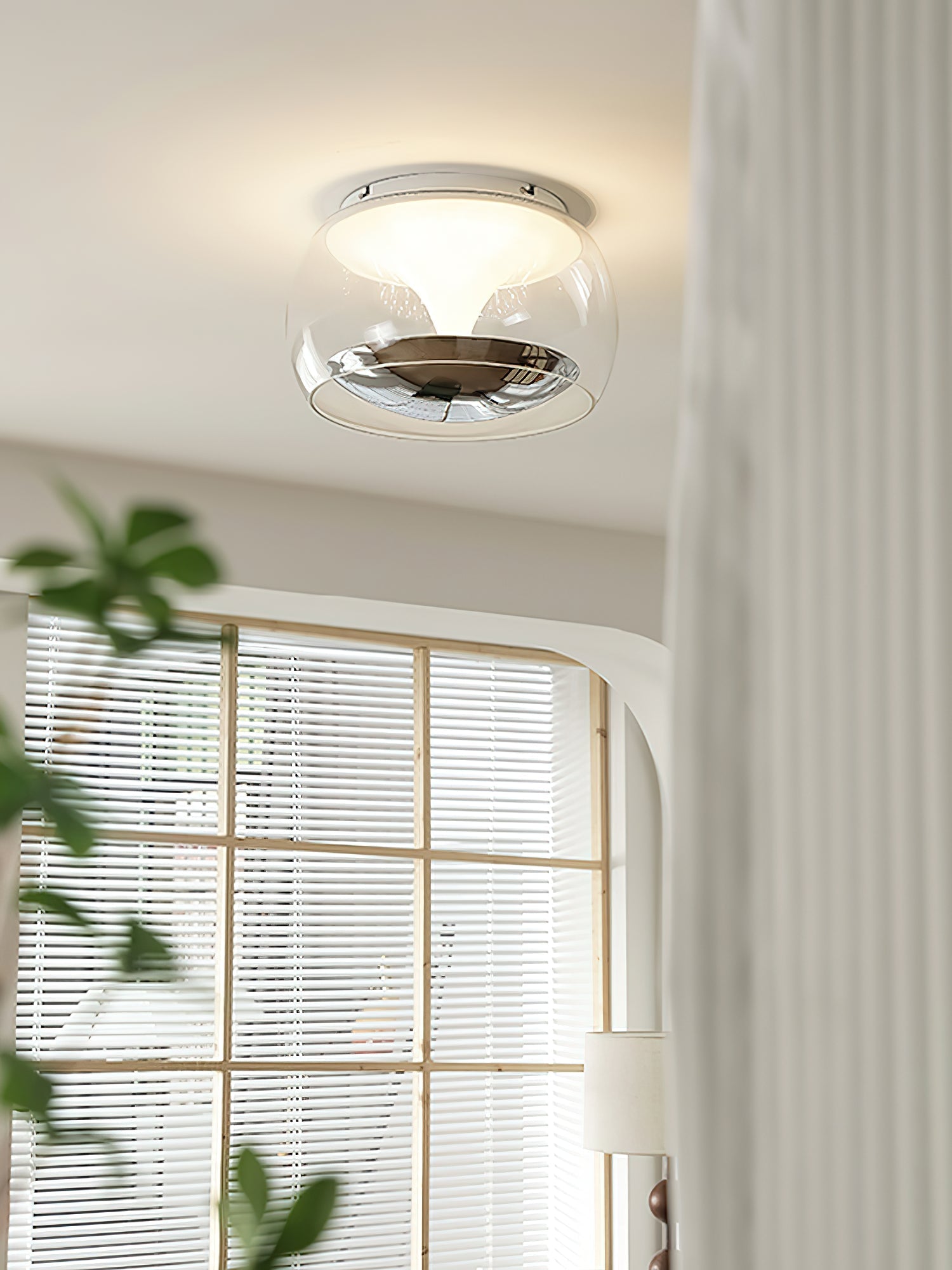 Eshair Nordic Art Pendulum Glass Ceiling Light-Neutral Decor