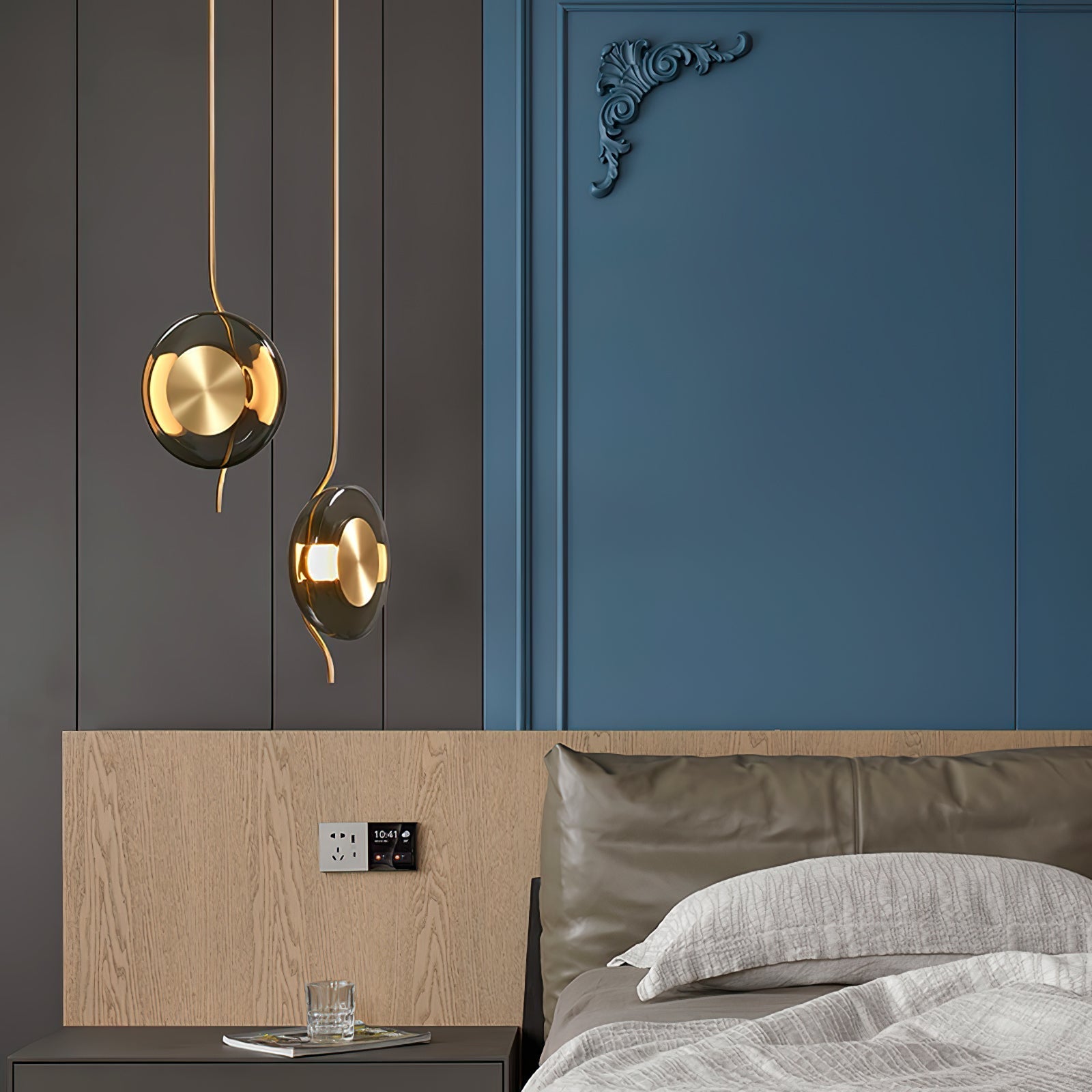Umirus Modern Minimalist Glass Pendant Lamp-Neutral Decor