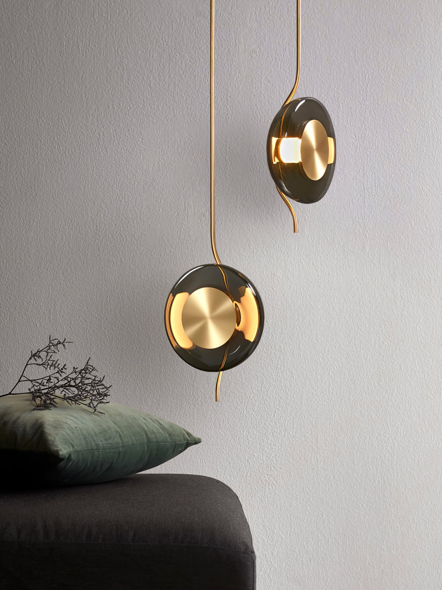 Umirus Modern Minimalist Glass Pendant Lamp-Neutral Decor