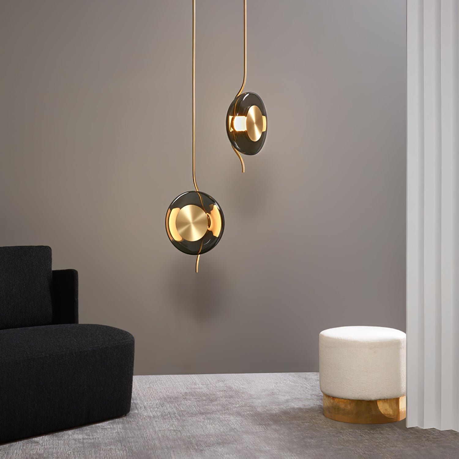 Umirus Modern Minimalist Glass Pendant Lamp-Neutral Decor