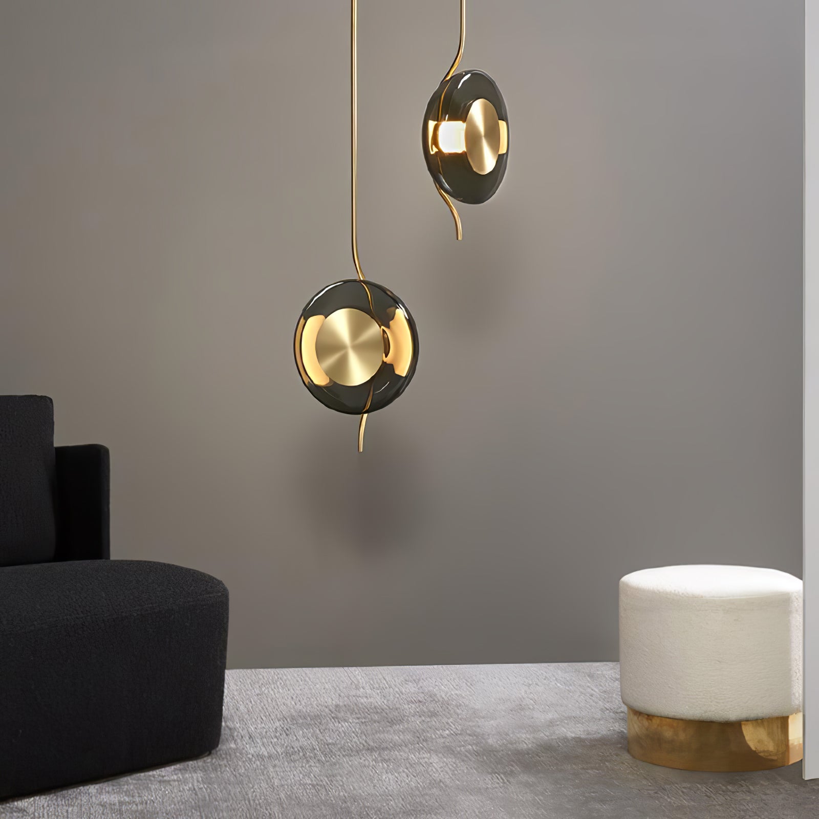 Umirus Modern Minimalist Glass Pendant Lamp-Neutral Decor