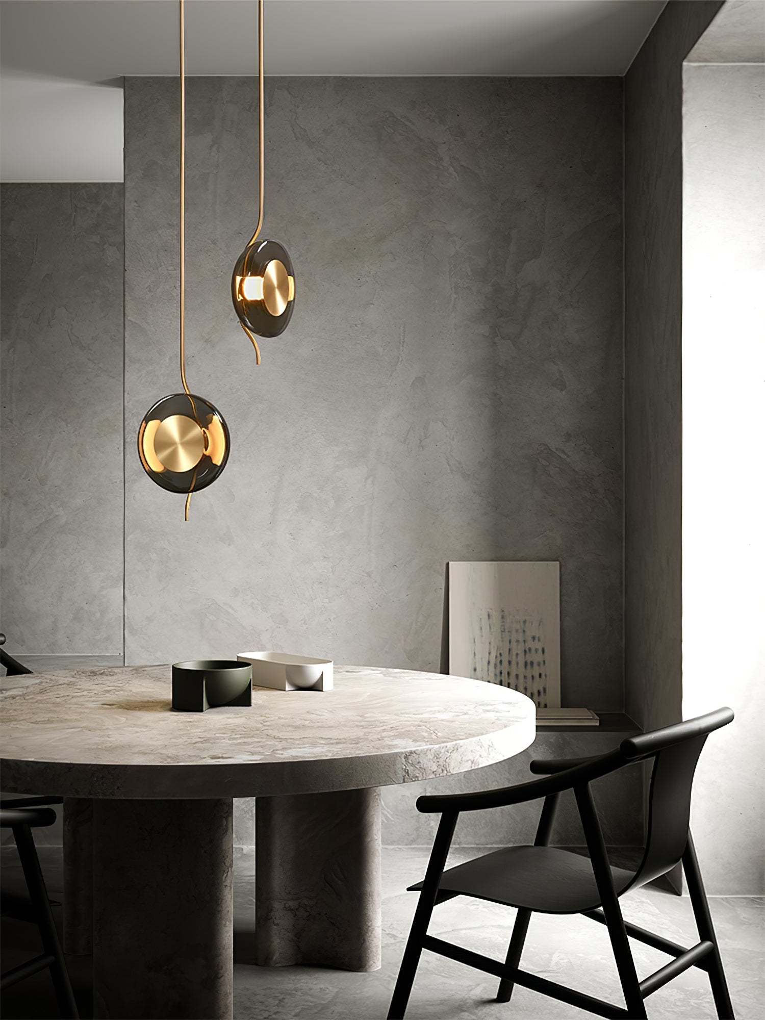 Umirus Modern Minimalist Glass Pendant Lamp-Neutral Decor