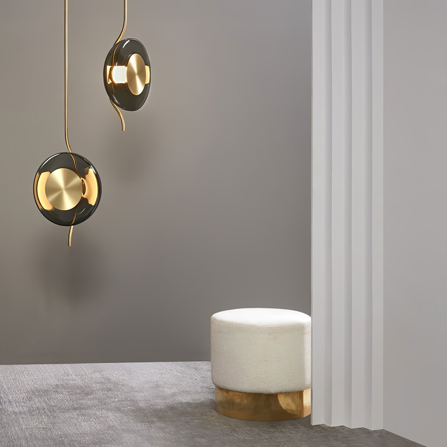 Umirus Modern Minimalist Glass Pendant Lamp-Neutral Decor
