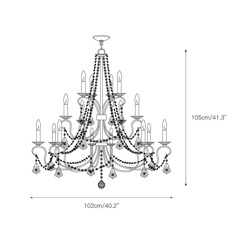 Mysorarae Chandelier