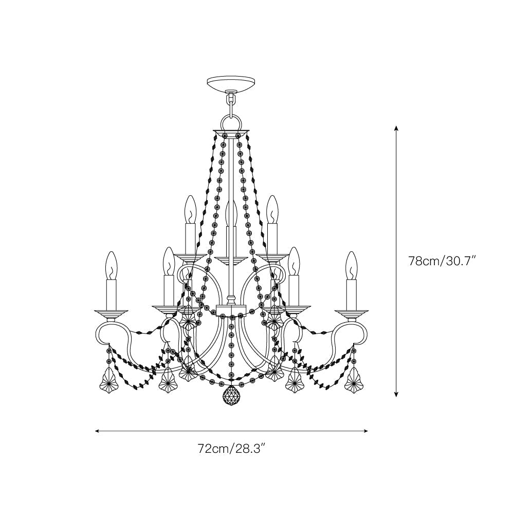 Mysorarae Chandelier