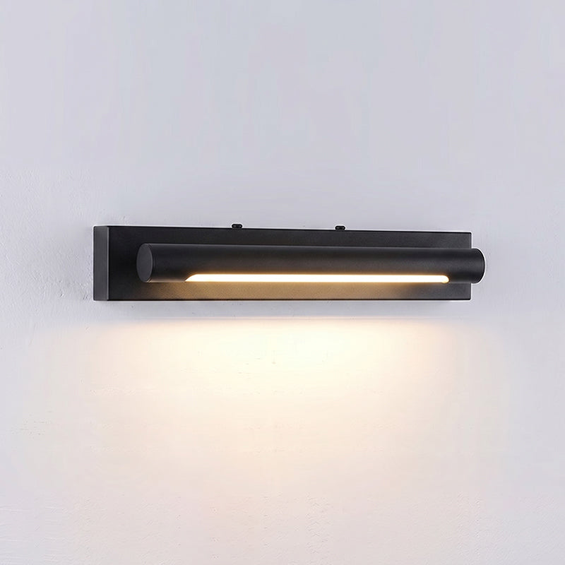 Lifestyle image showing the Penrith sconce installed in a modern hallway.