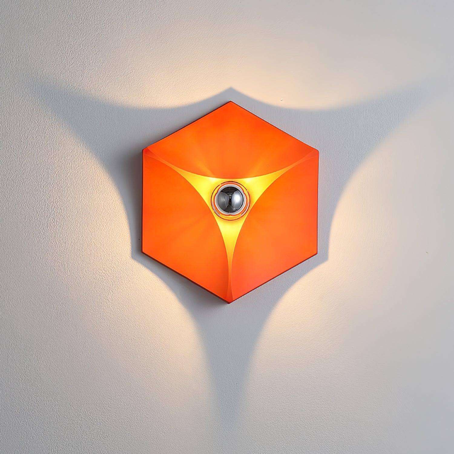 Lustra Wall Light Fabric Geometric-Neutral Decor