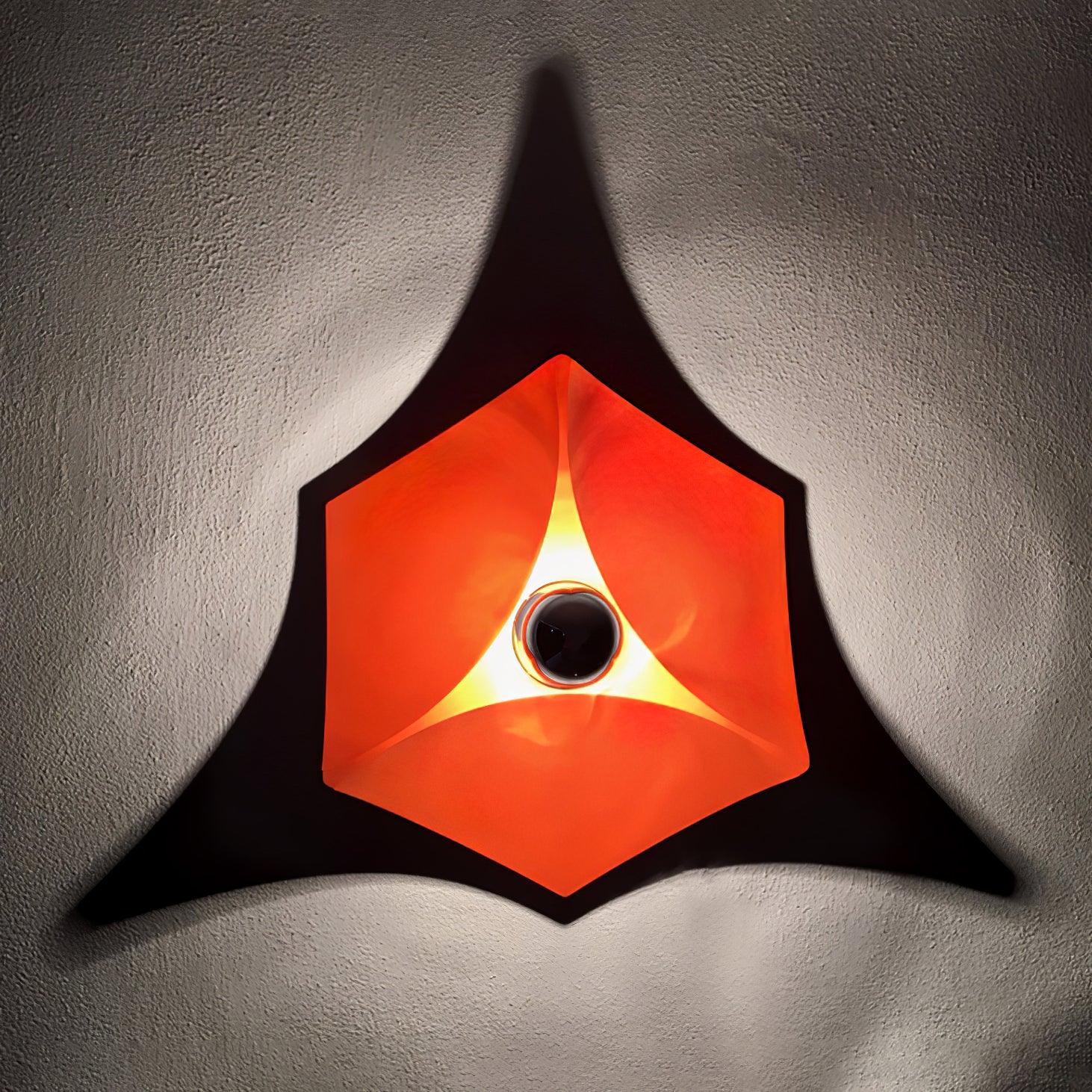 Lustra Wall Light Fabric Geometric-Neutral Decor