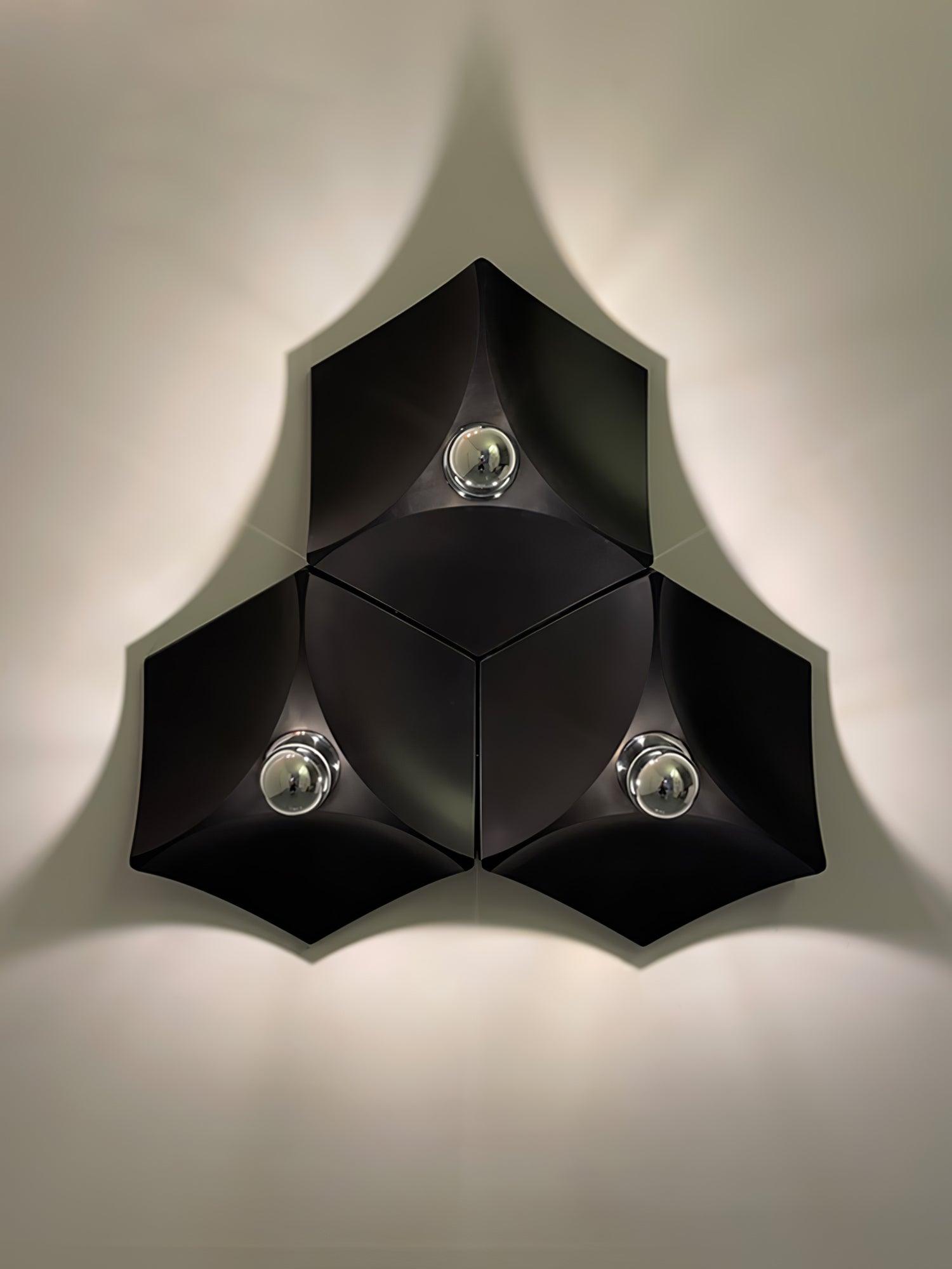 Lustra Wall Light Fabric Geometric-Neutral Decor