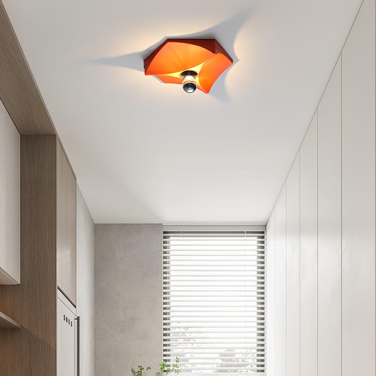 Lustra Wall Light Fabric Geometric-Neutral Decor