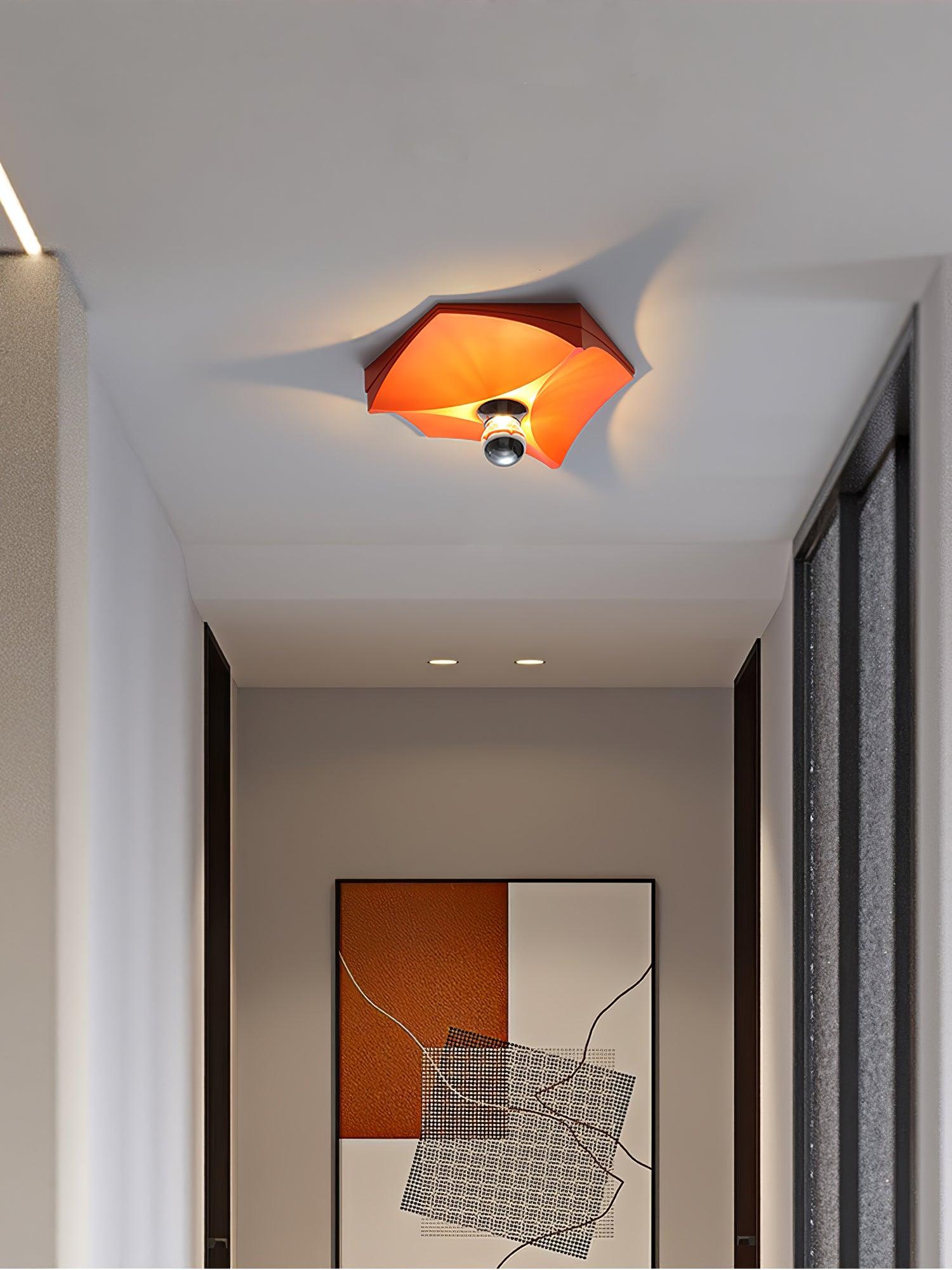 Lustra Wall Light Fabric Geometric-Neutral Decor