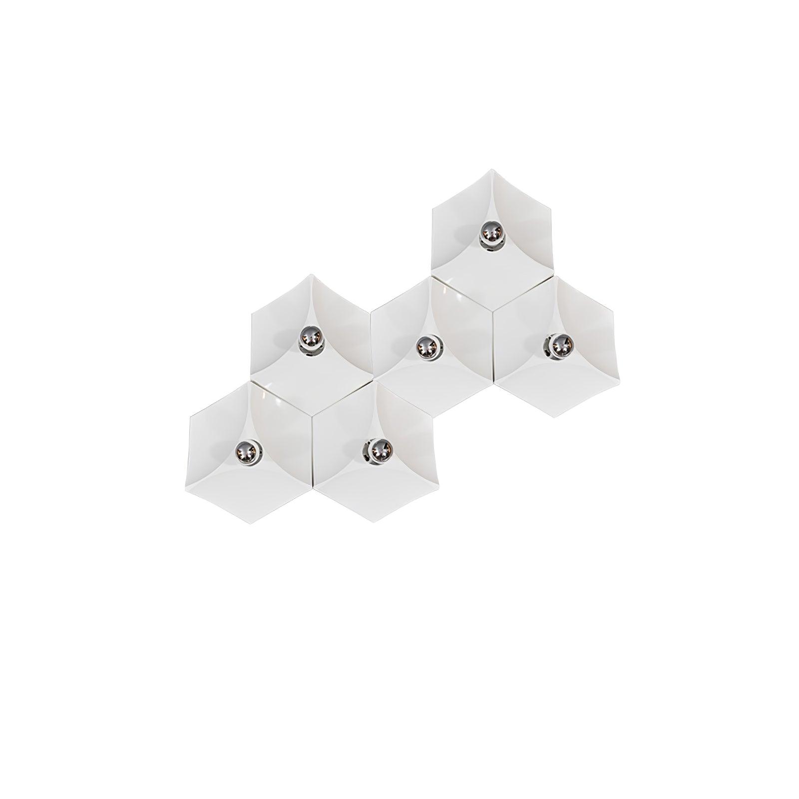 Lustra Wall Light Fabric Geometric-Neutral Decor