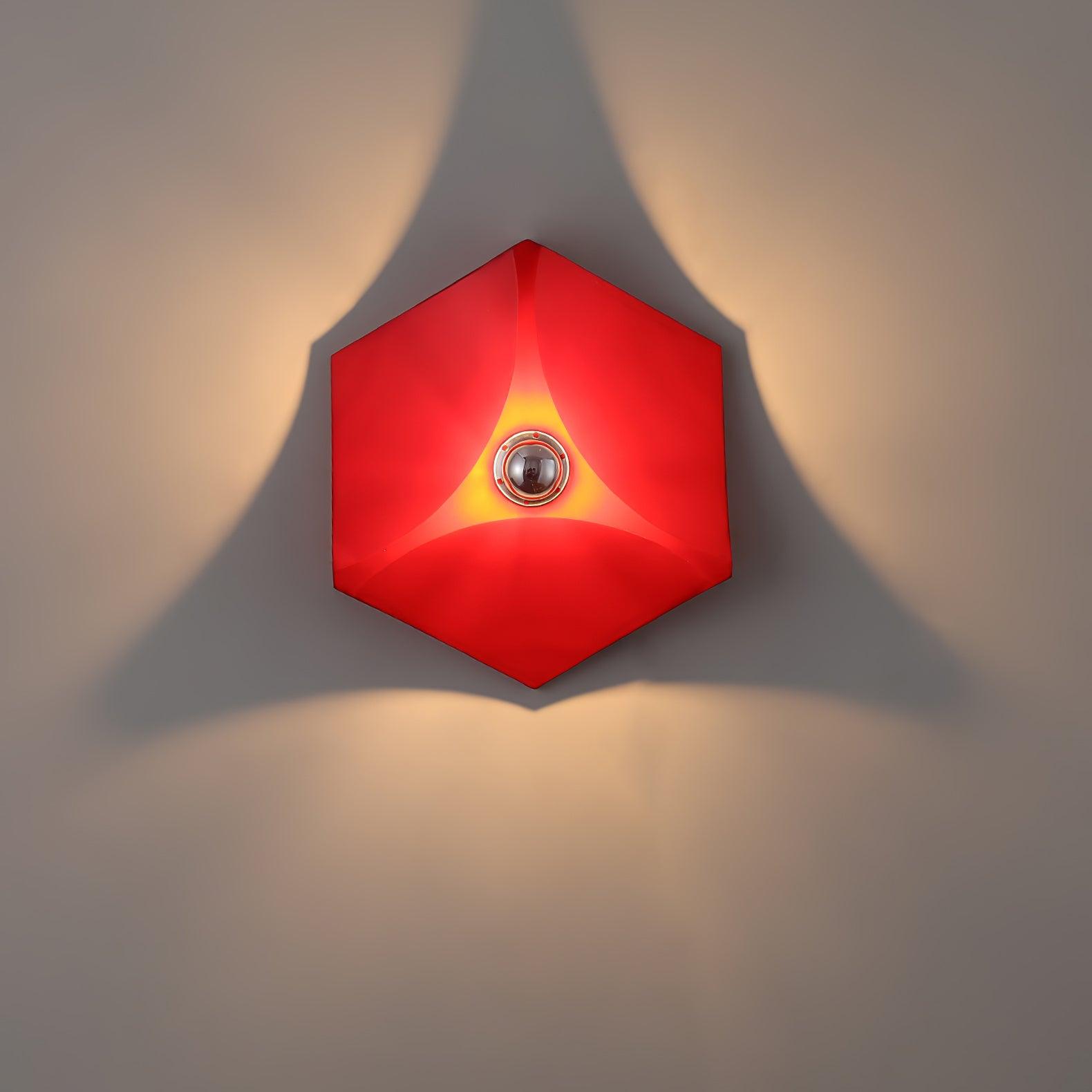 Lustra Wall Light Fabric Geometric-Neutral Decor