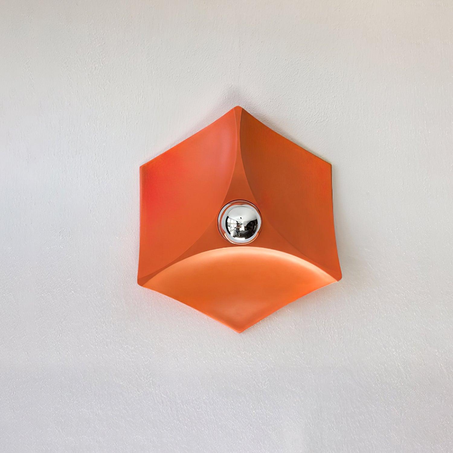 Lustra Wall Light Fabric Geometric-Neutral Decor