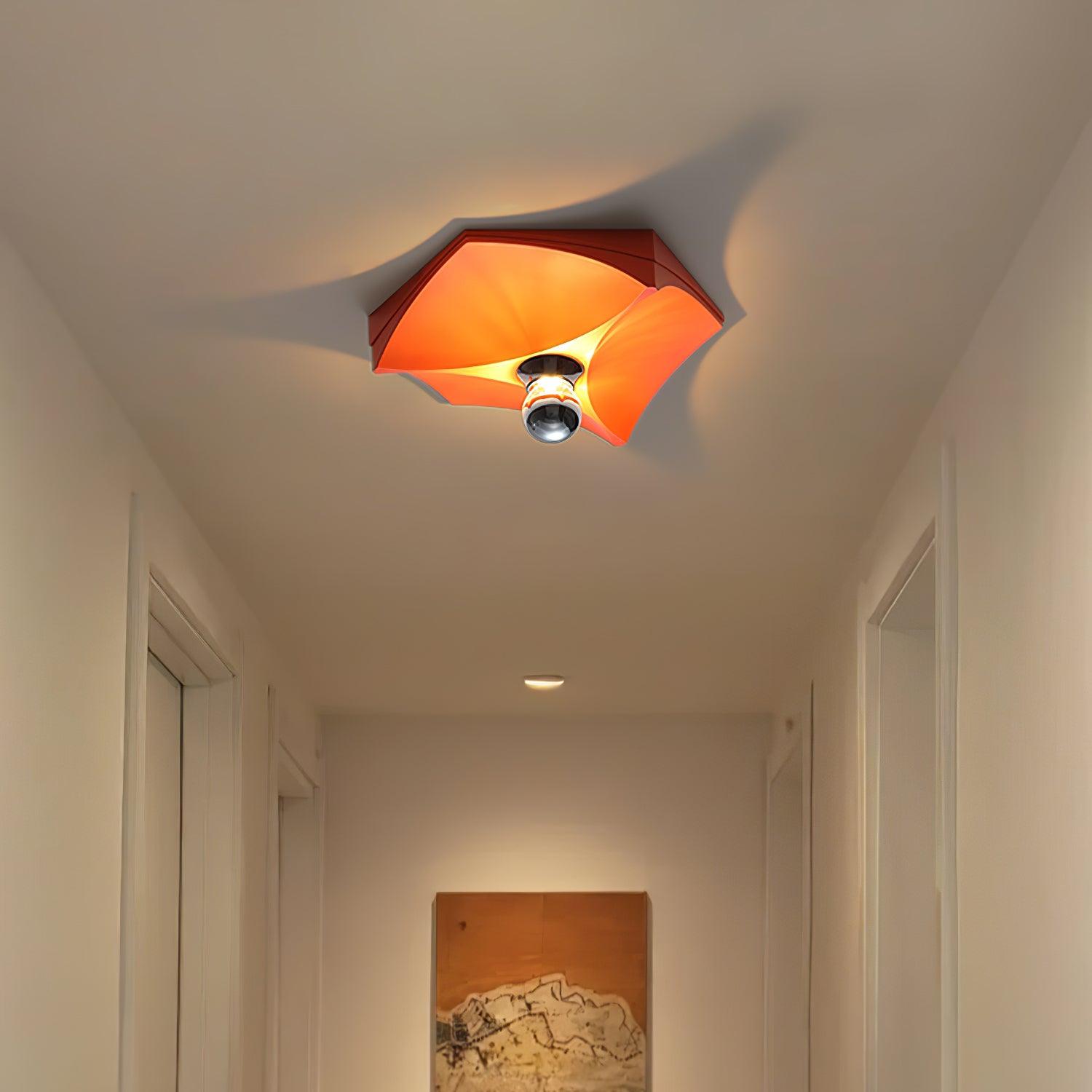 Lustra Wall Light Fabric Geometric-Neutral Decor