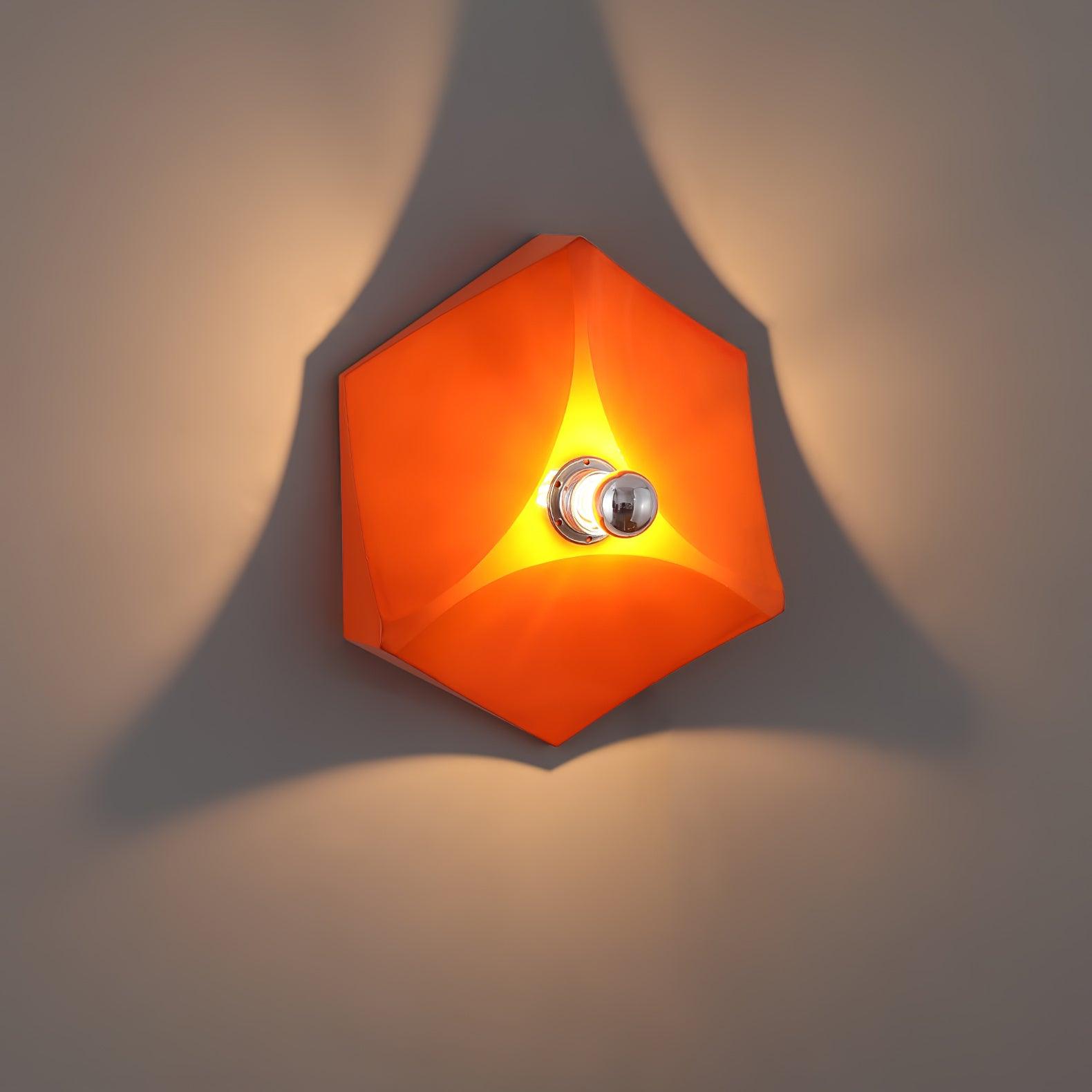 Lustra Wall Light Fabric Geometric-Neutral Decor