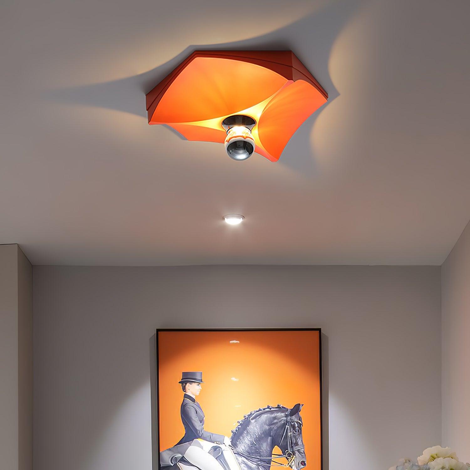 Lustra Wall Light Fabric Geometric-Neutral Decor
