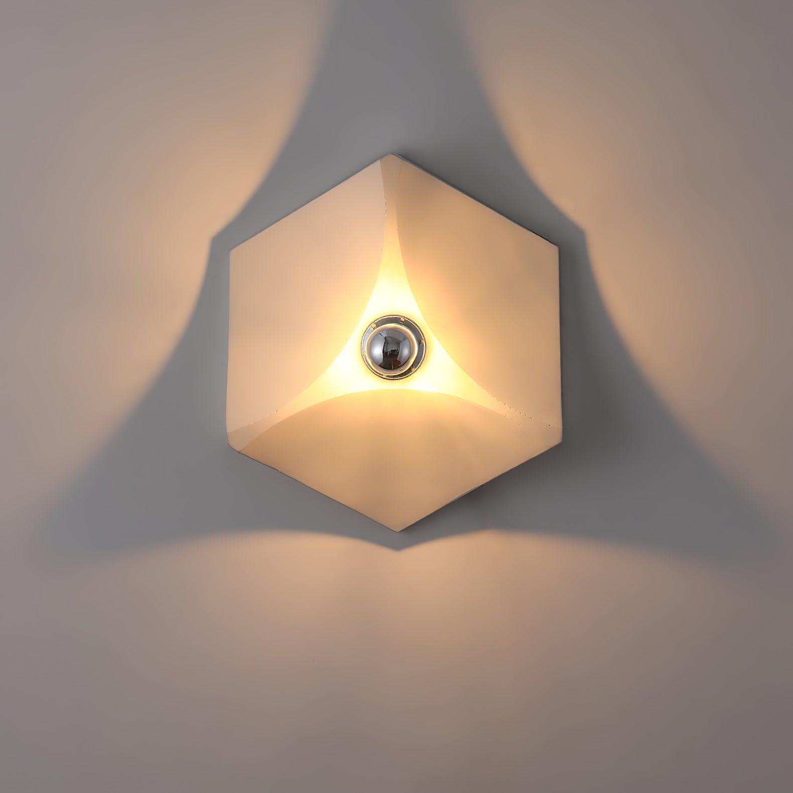 Lustra Wall Light Fabric Geometric-Neutral Decor