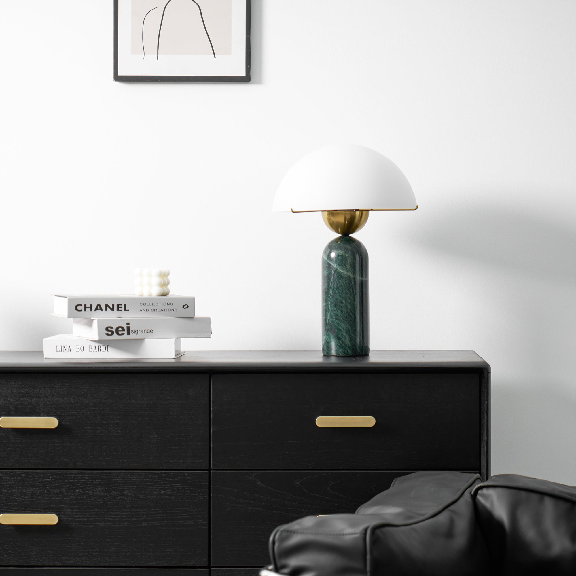 Tirixon Alabaster Table Lamp-Neutral Decor