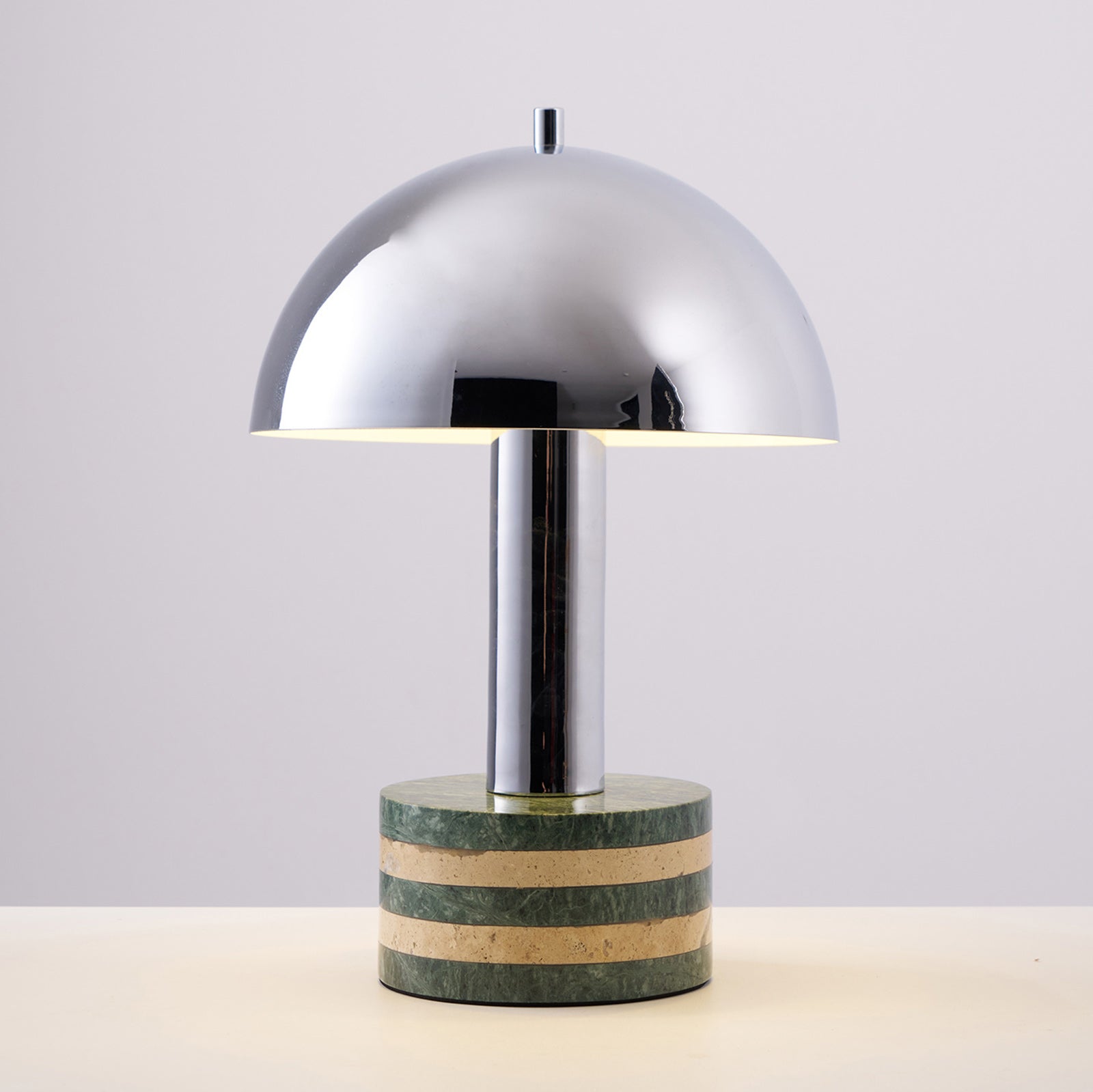 Strata Minimalist Marble Table Lamp-Neutral Decor