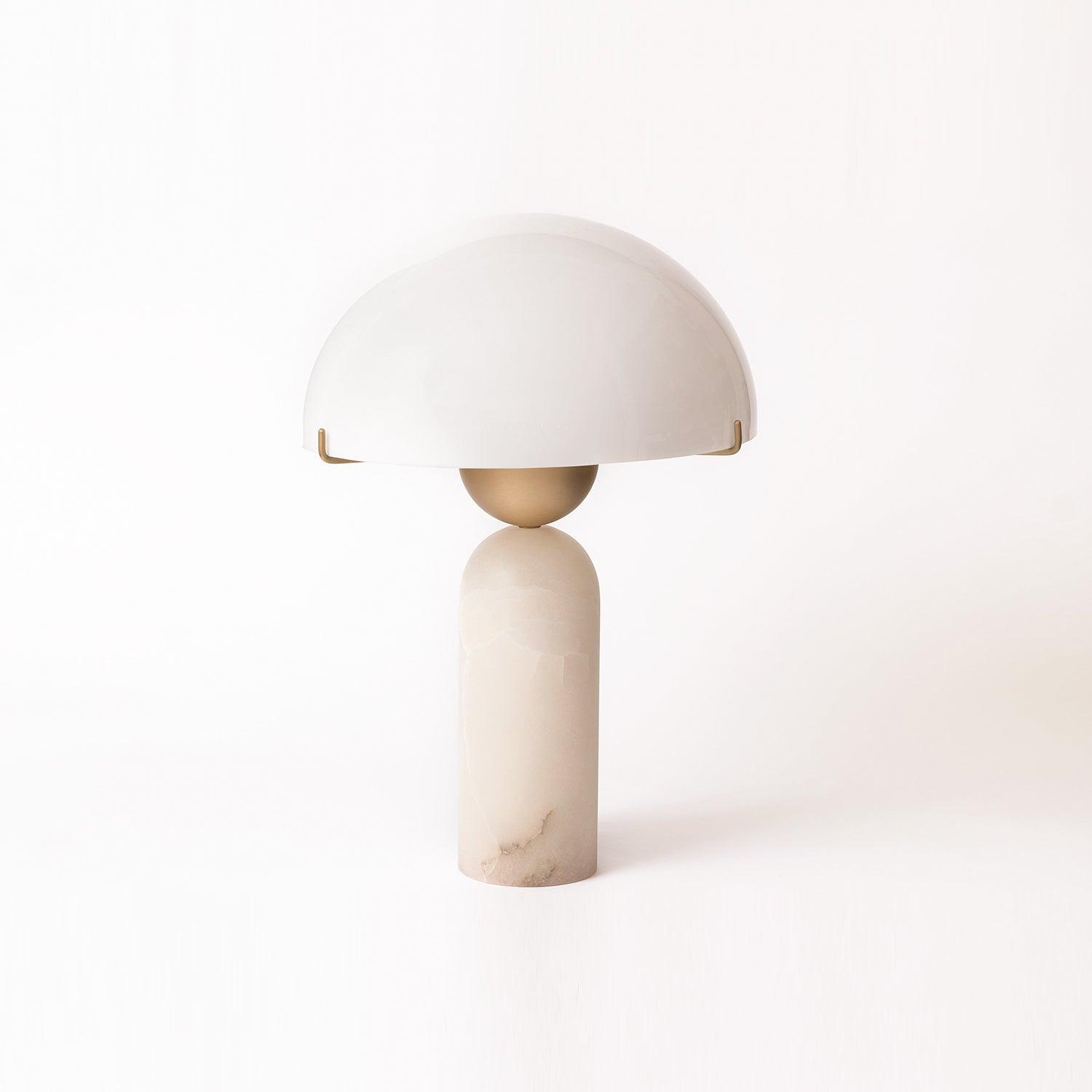 Tirixon Alabaster Table Lamp-Neutral Decor