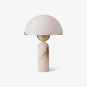Tirixon Alabaster Table Lamp-Neutral Decor