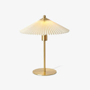 Camirir Pleated Umbrella Table Lamp-Neutral Decor