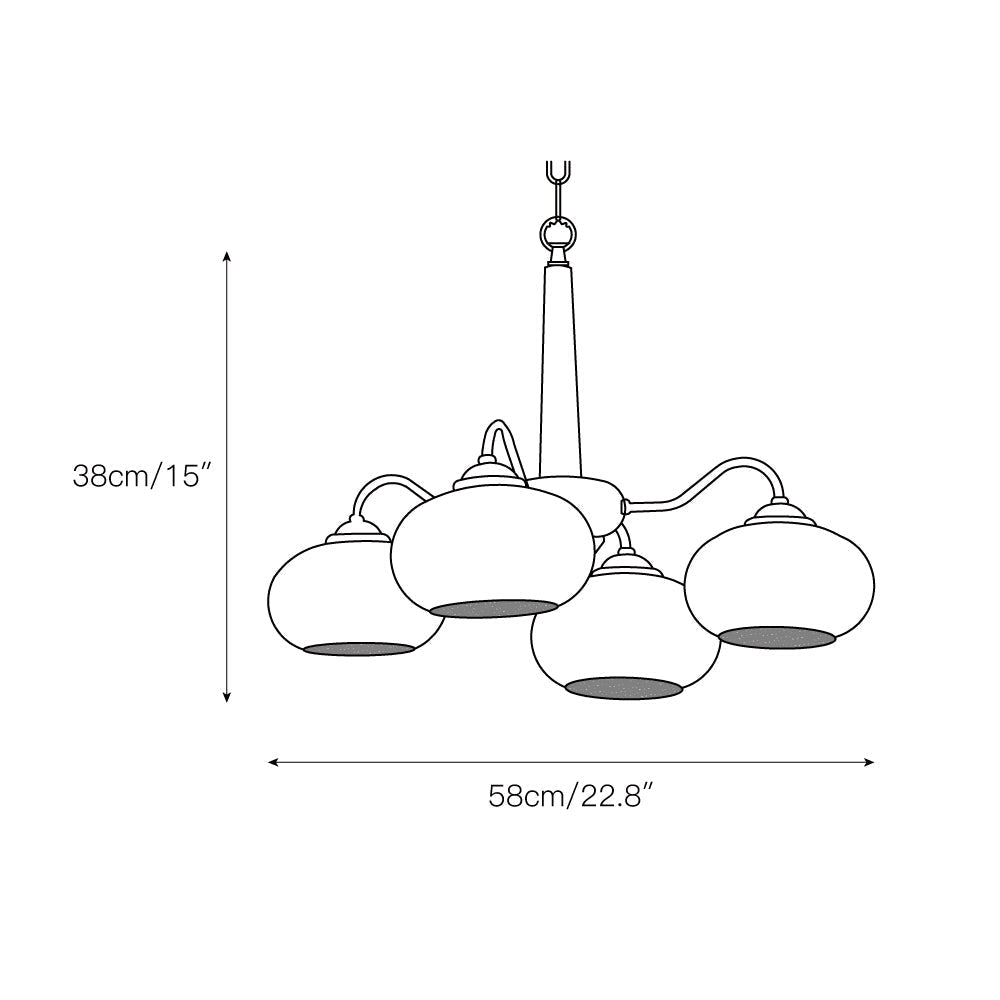 Elmiror Chandelier
