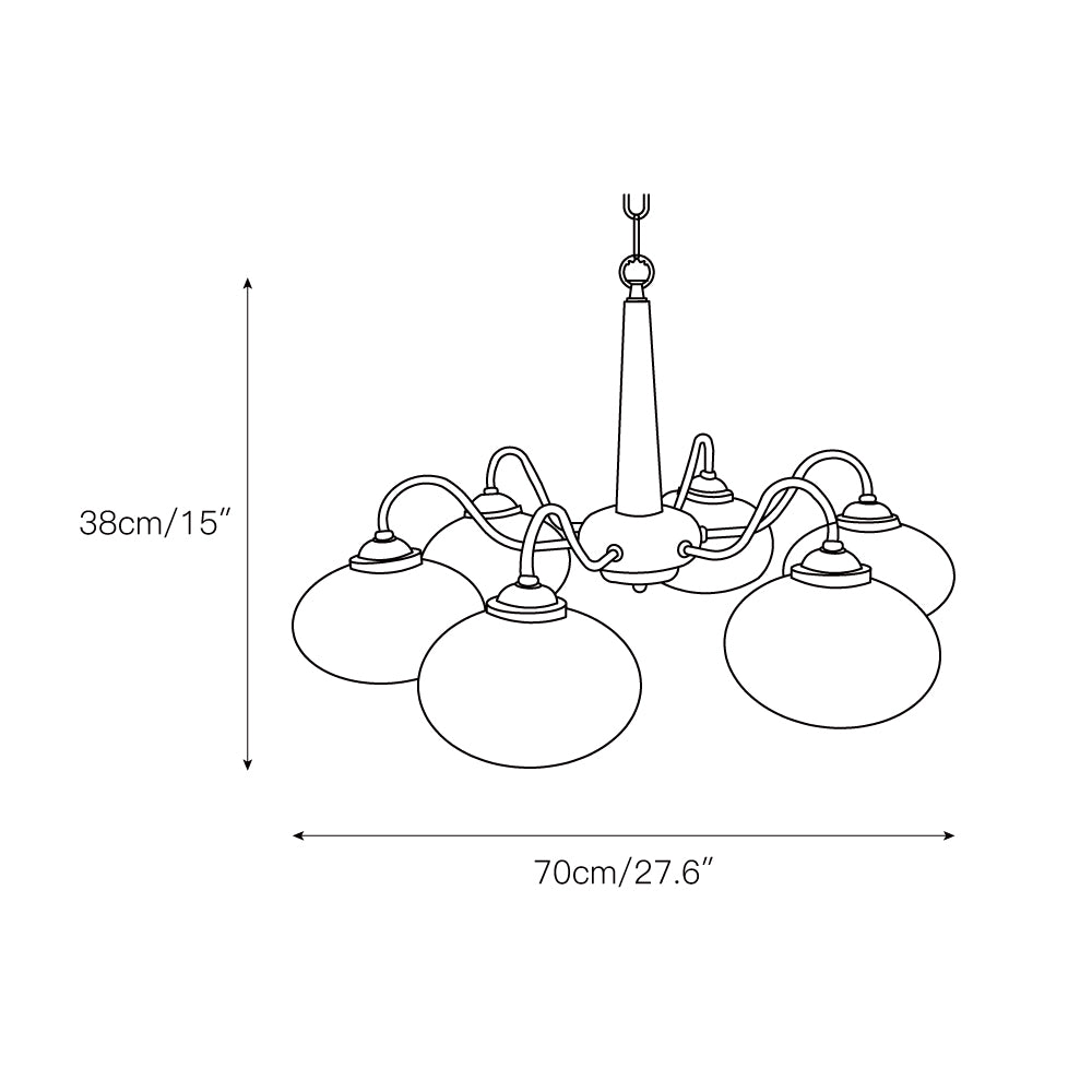 Elmiror Chandelier