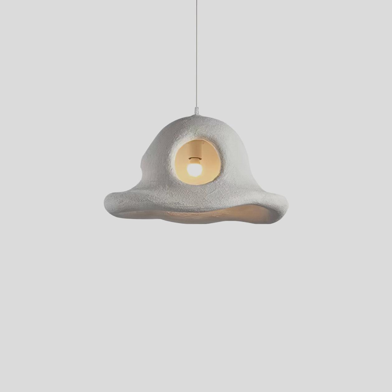 Alnorel Individual Creativity Hat Wabi Pendant Light-Neutral Decor
