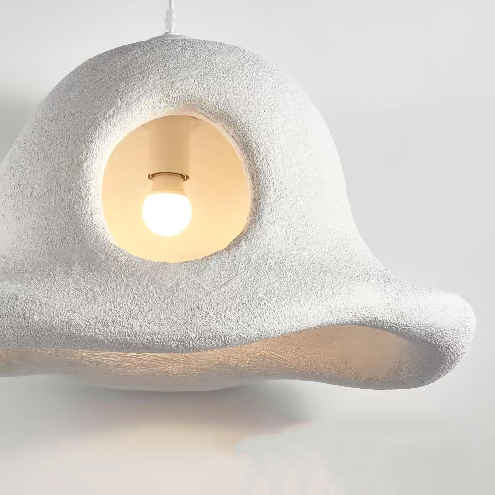 Alnorel Individual Creativity Hat Wabi Pendant Light-Neutral Decor