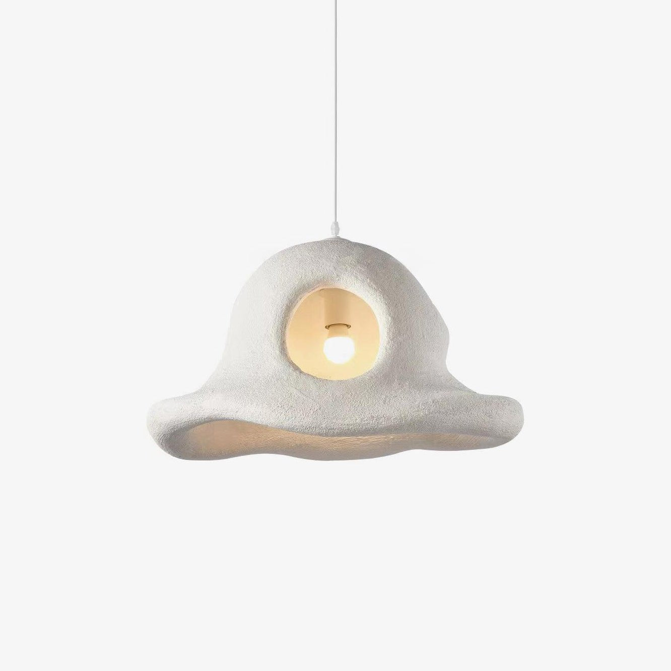 Alnorel Individual Creativity Hat Wabi Pendant Light-Neutral Decor