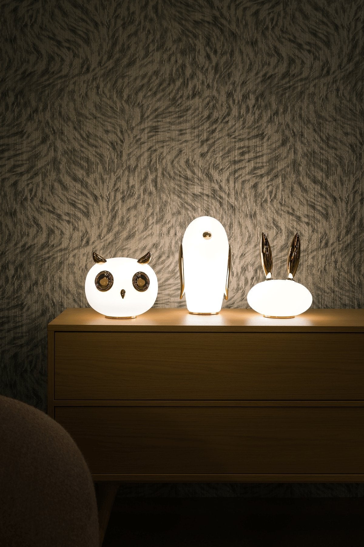 Marvelian Whimsical Table Lamp-Neutral Decor