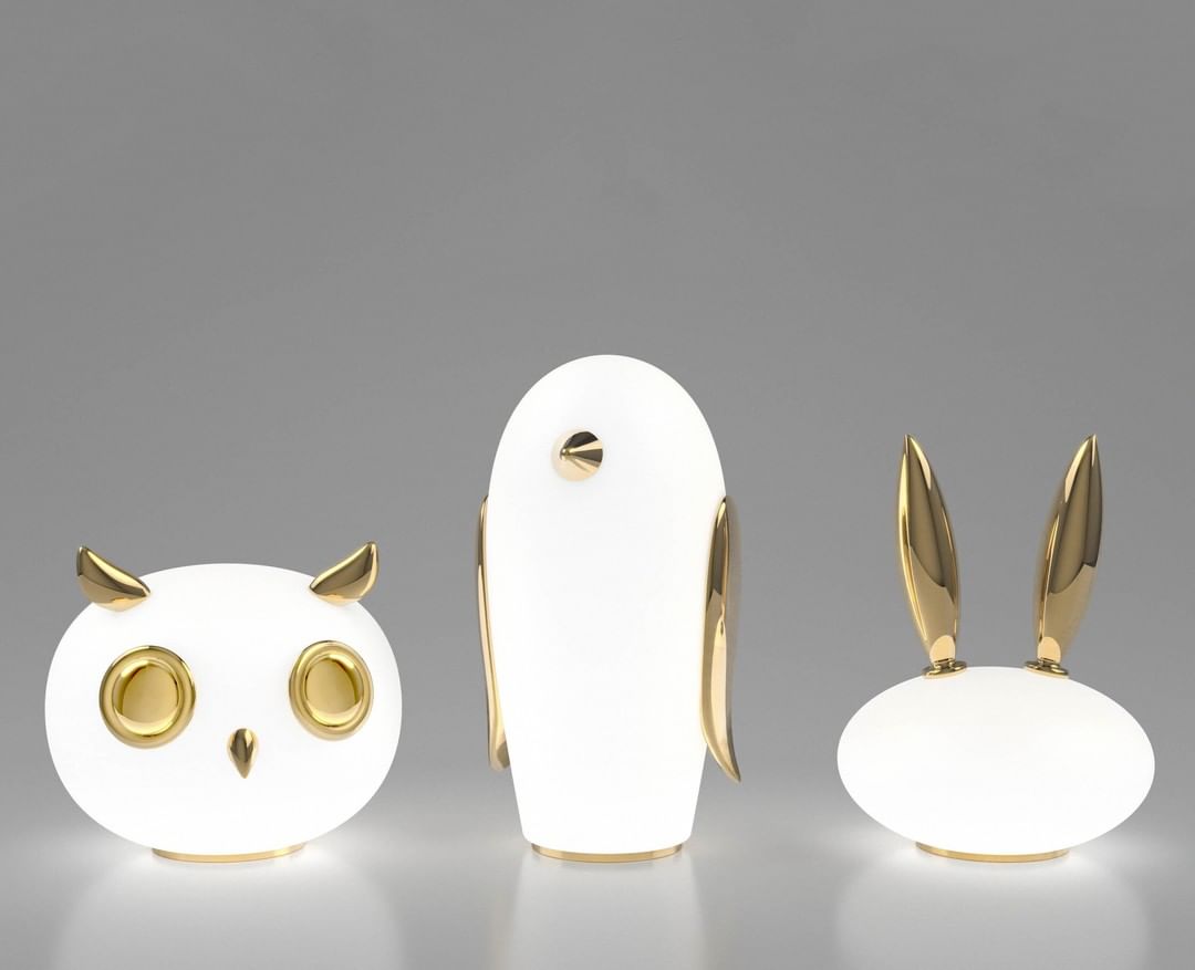Marvelian Whimsical Table Lamp-Neutral Decor