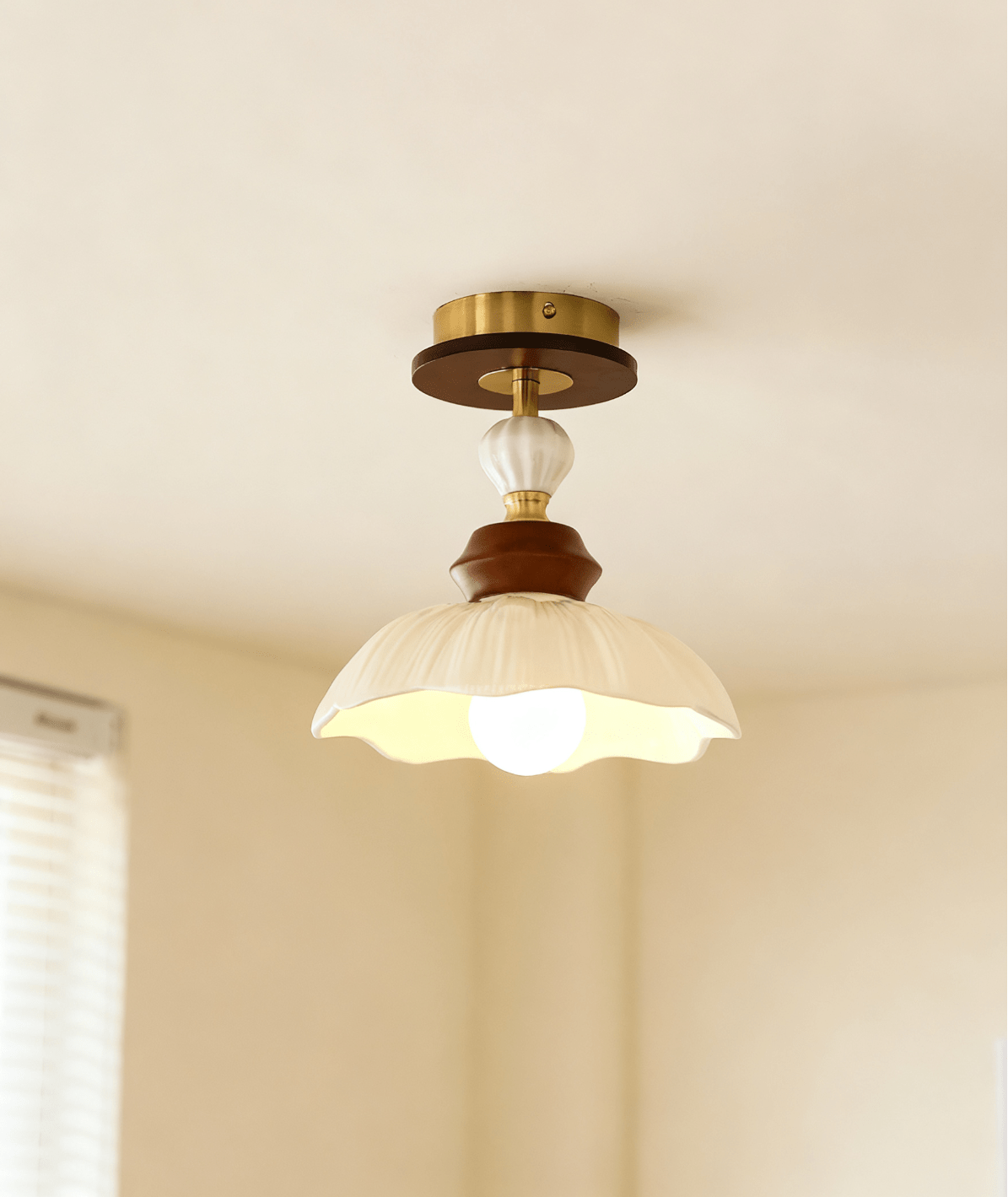 Phel Bloom Ceiling Lamp-Neutral Decor