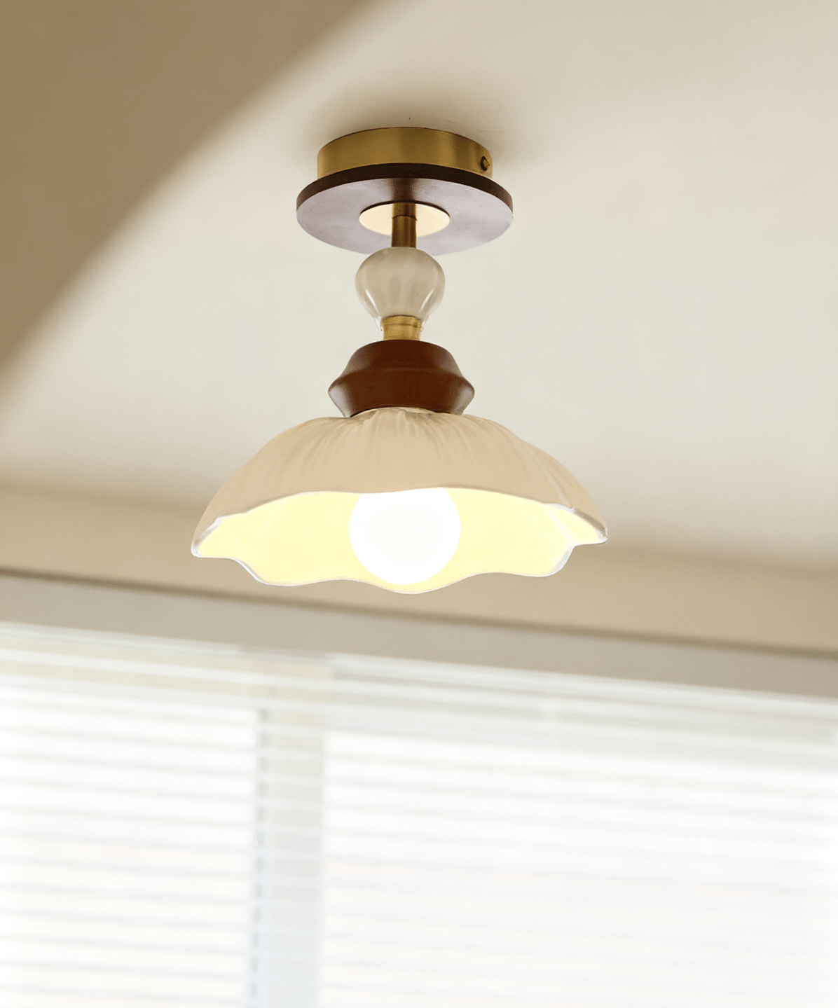 Phel Bloom Ceiling Lamp-Neutral Decor