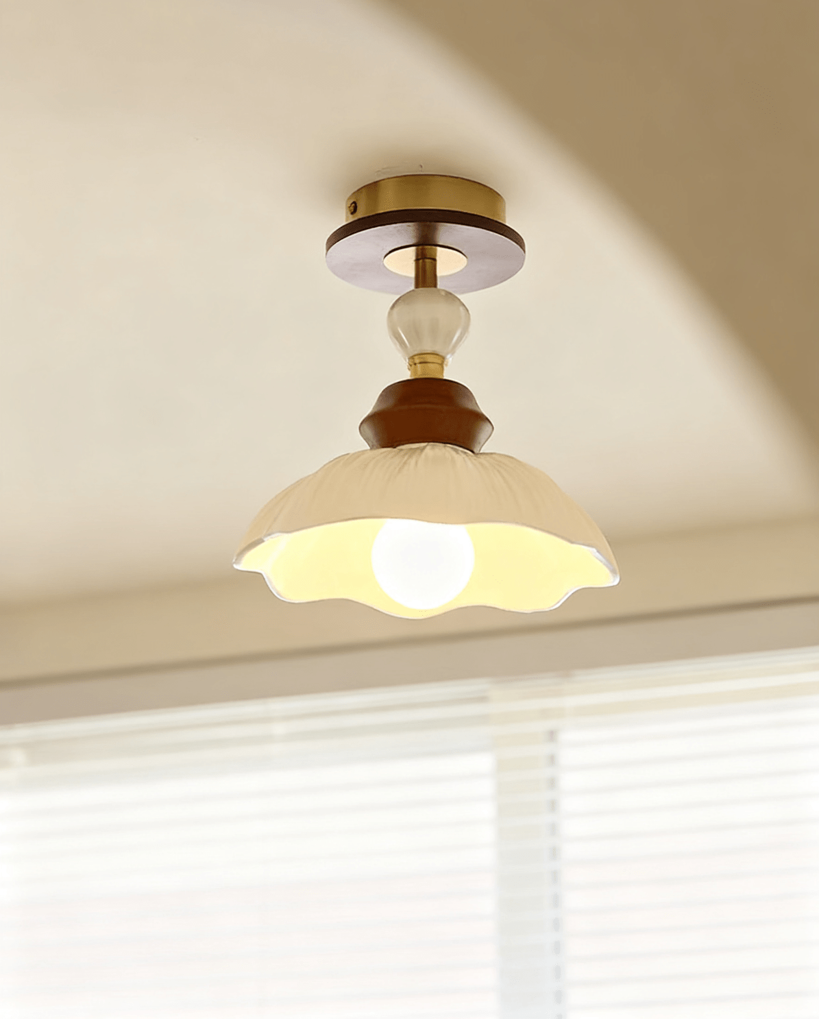 Phel Bloom Ceiling Lamp-Neutral Decor