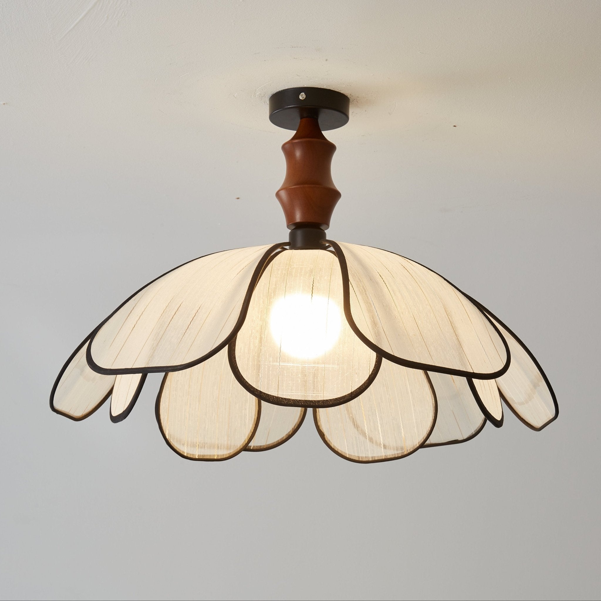 Petaline Whisper Ceiling Lamp-Neutral Decor