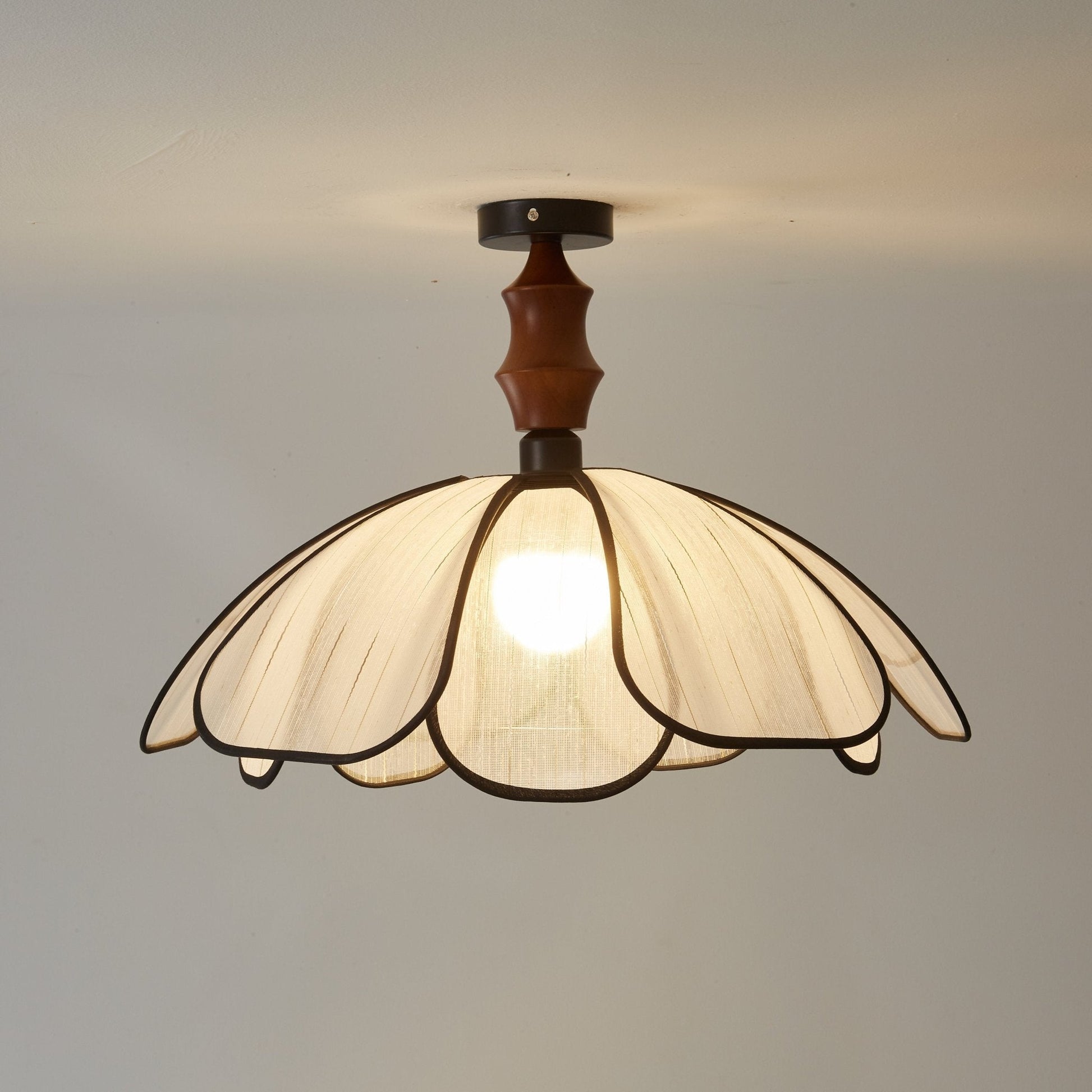Petaline Whisper Ceiling Lamp-Neutral Decor