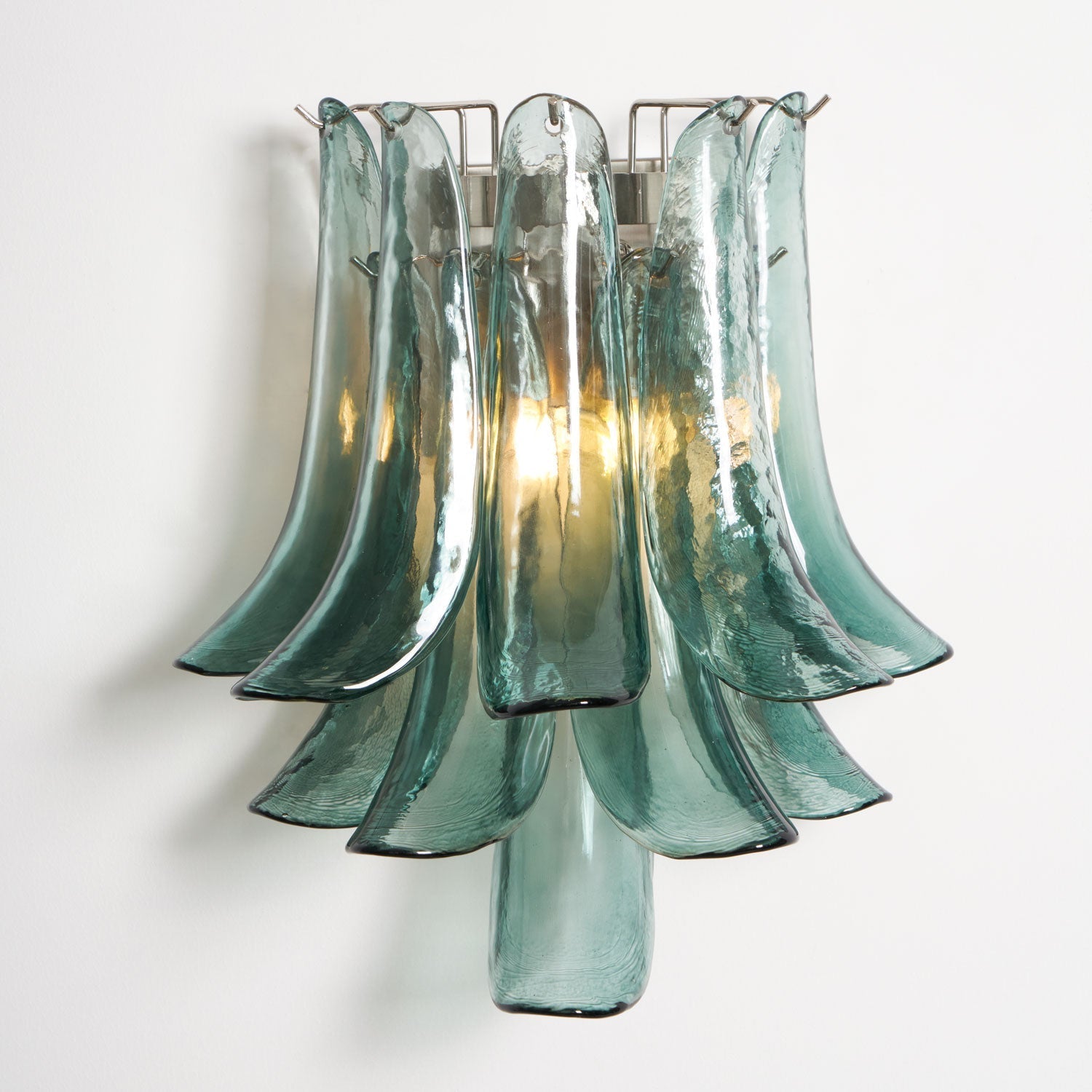 Aurora Wall Light Petal Shaped Glass Vintage Artistic-Neutral Decor