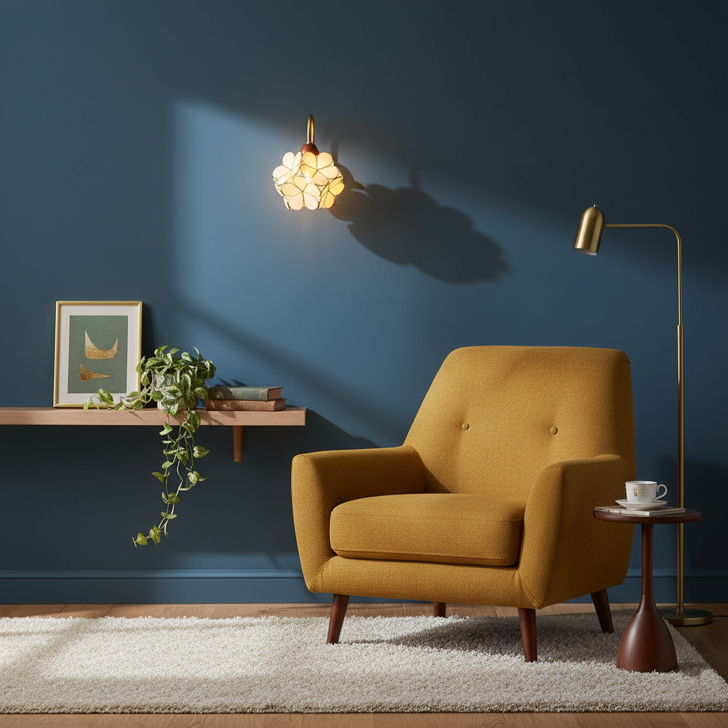 Petals-Wood Wall Lamp