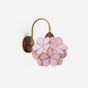 Petals-Wood Wall Lamp