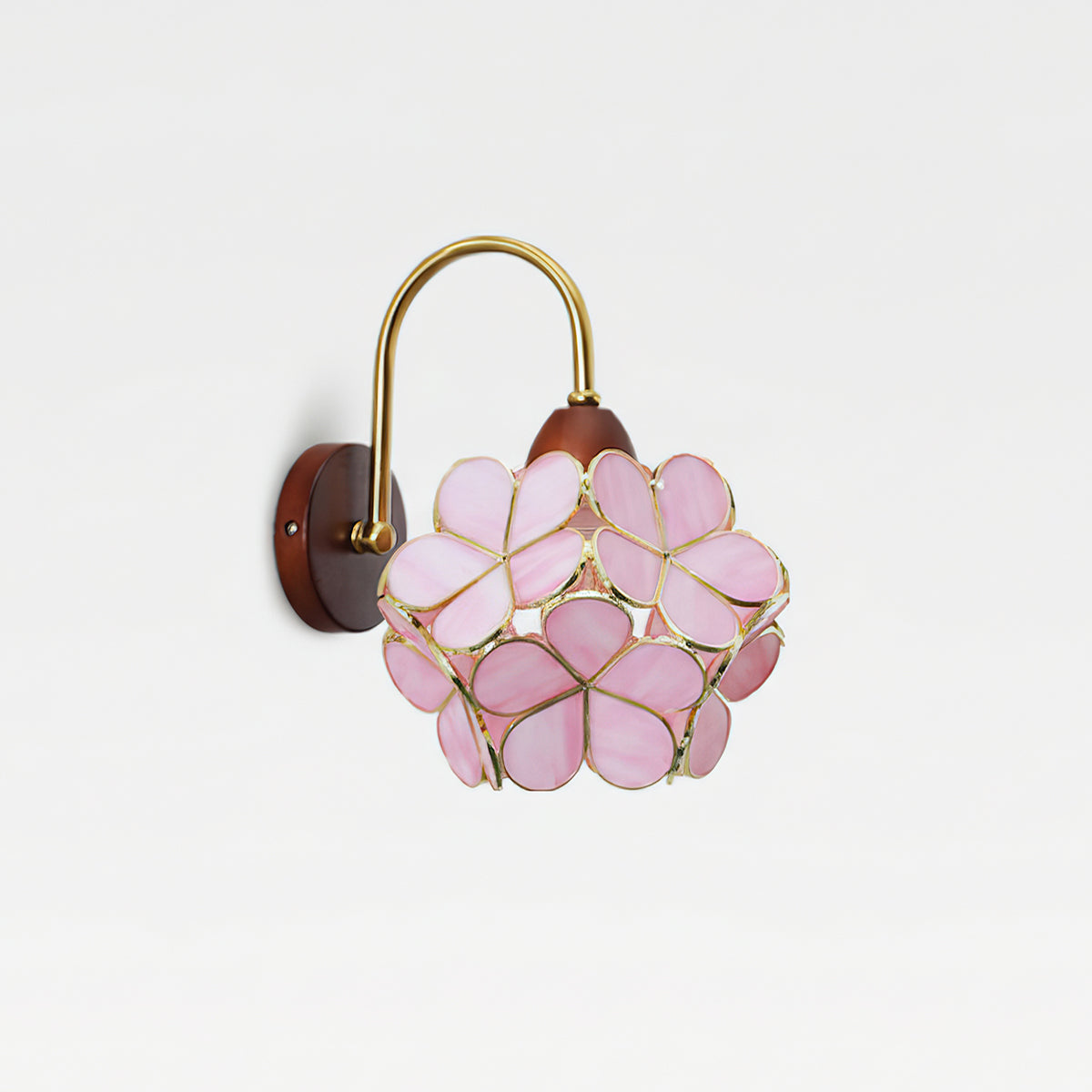 Petals-Wood Wall Lamp